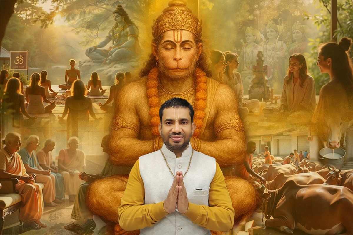 A Devotee Blessed by Hanuman Ji