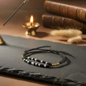 Nazariya (Pair) – Protective Black Bead Bracelet for Babies