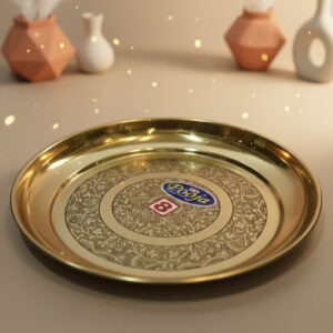 Puja Thali (Brass) – Medium (2nd)