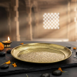 Puja Thali (brass) small