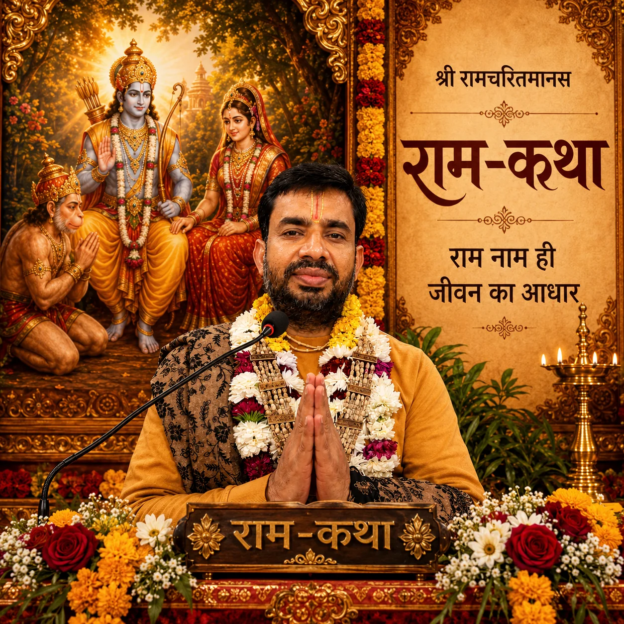 राम-कथा वाचक मास्टरक्लास के प्रशिक्षक सद्गुरु बाबा श्री राज महाजन