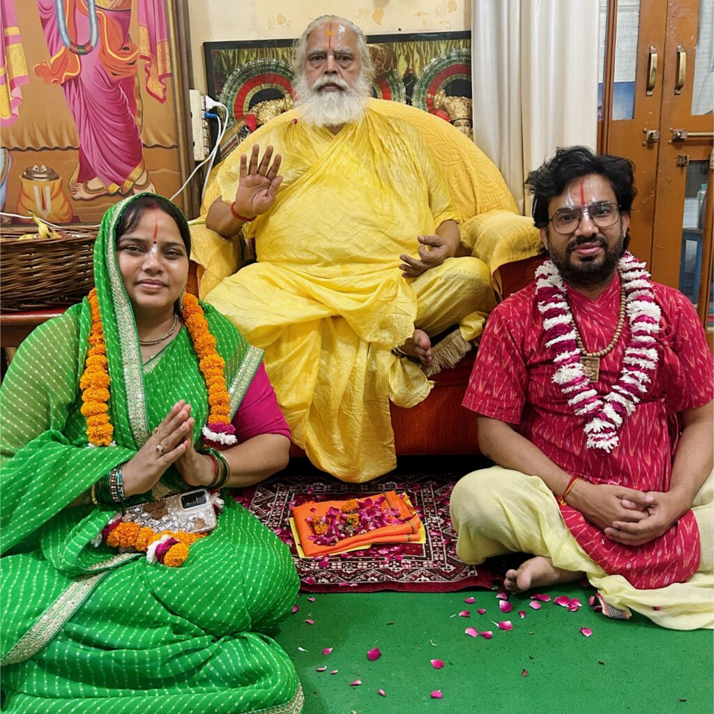बाबा श्री राज महाजन की गुरु दीक्षा, ऋषिकेश